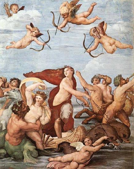 The Triumph of Galatea, RAFFAELLO Sanzio